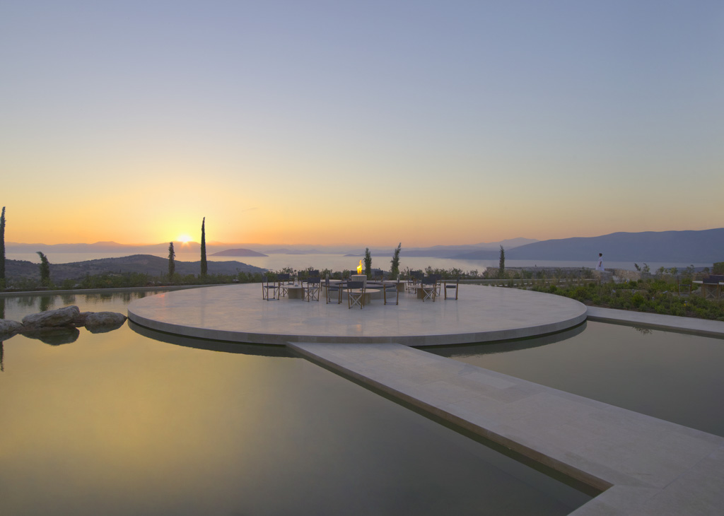 Amanzoe, Grèce - Terrasse