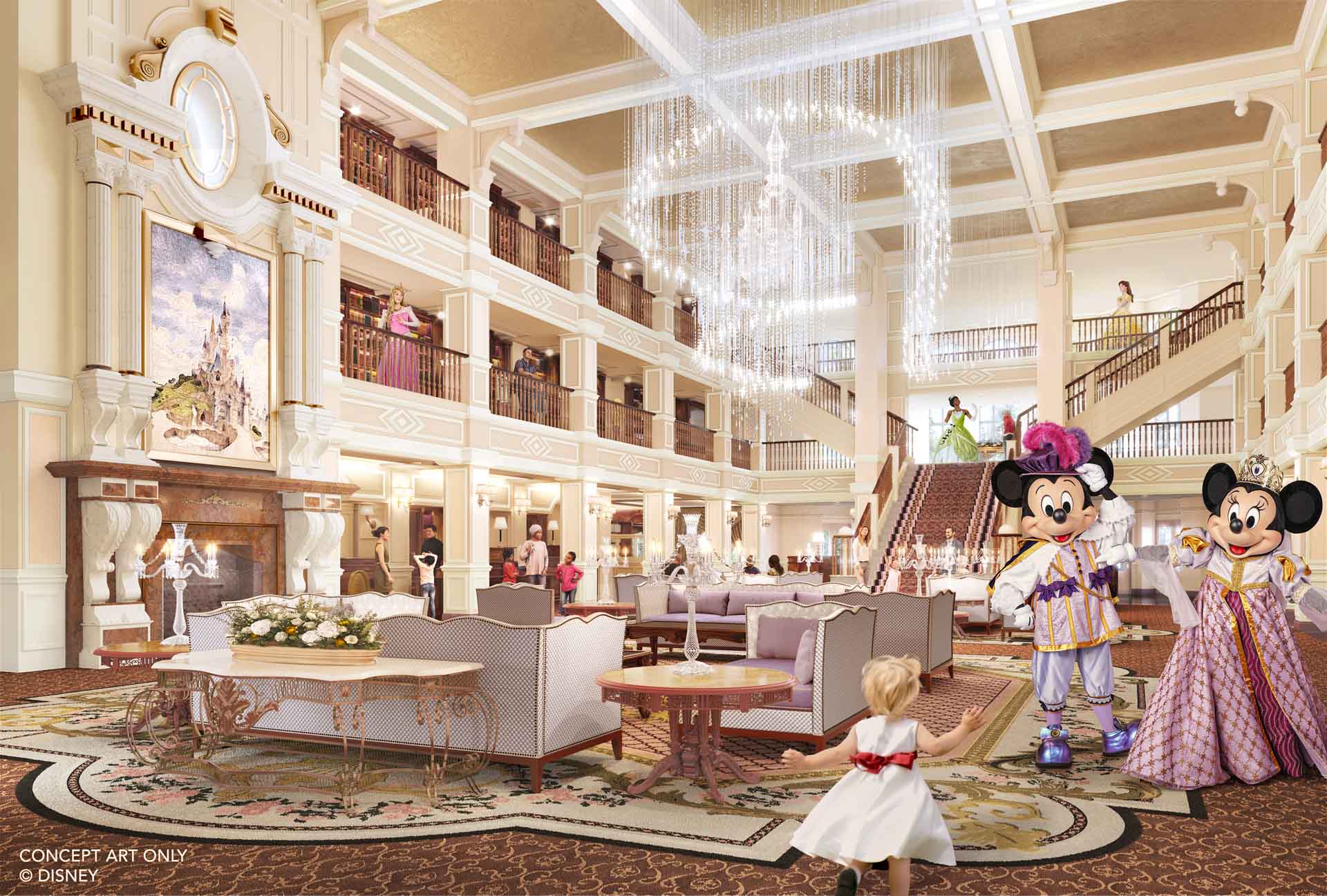 Dans les coulisses du Disneyland Hôtel : une réouverture royale pour un ...