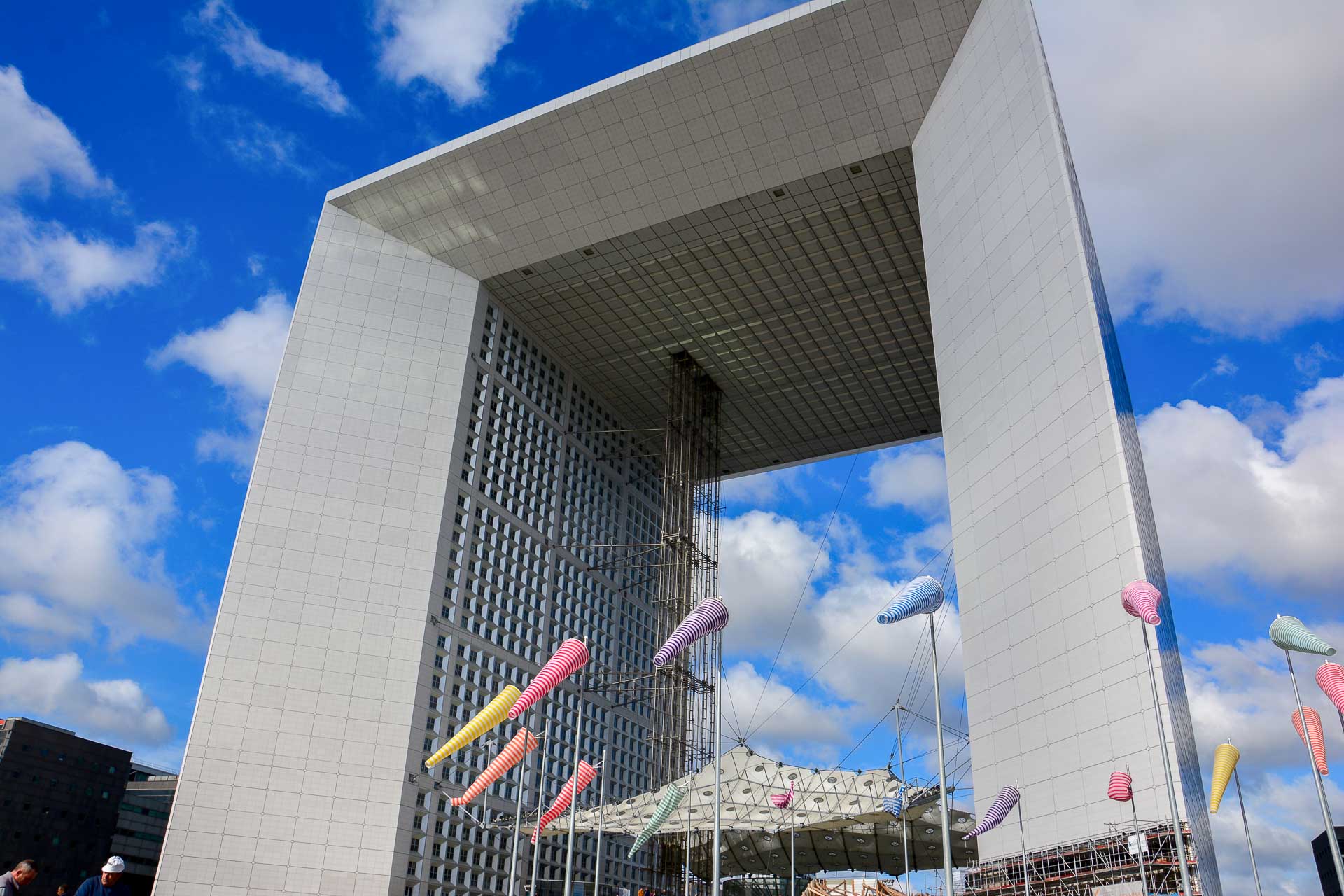 La City restaurant sur le toit de la Grande Arche de la D fense