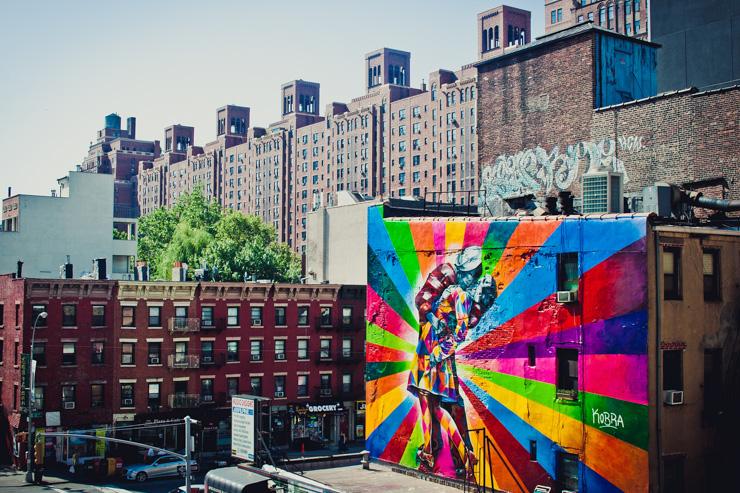 Chelsea - Peinture murale d’Eduardo Kobra