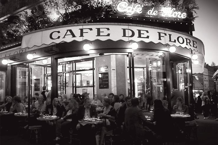 La terrasse du Café de Flore