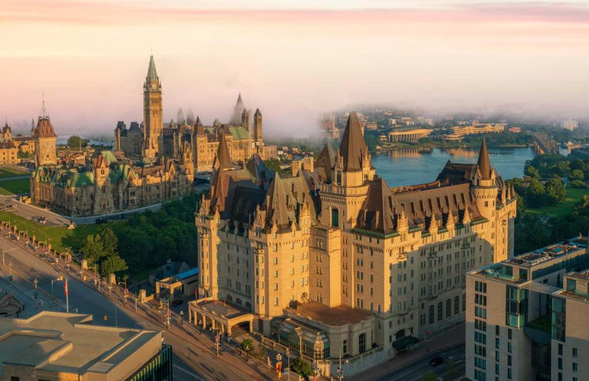 Le Fairmont Chateau Laurier, le plus bel hôtel d’Ottawa