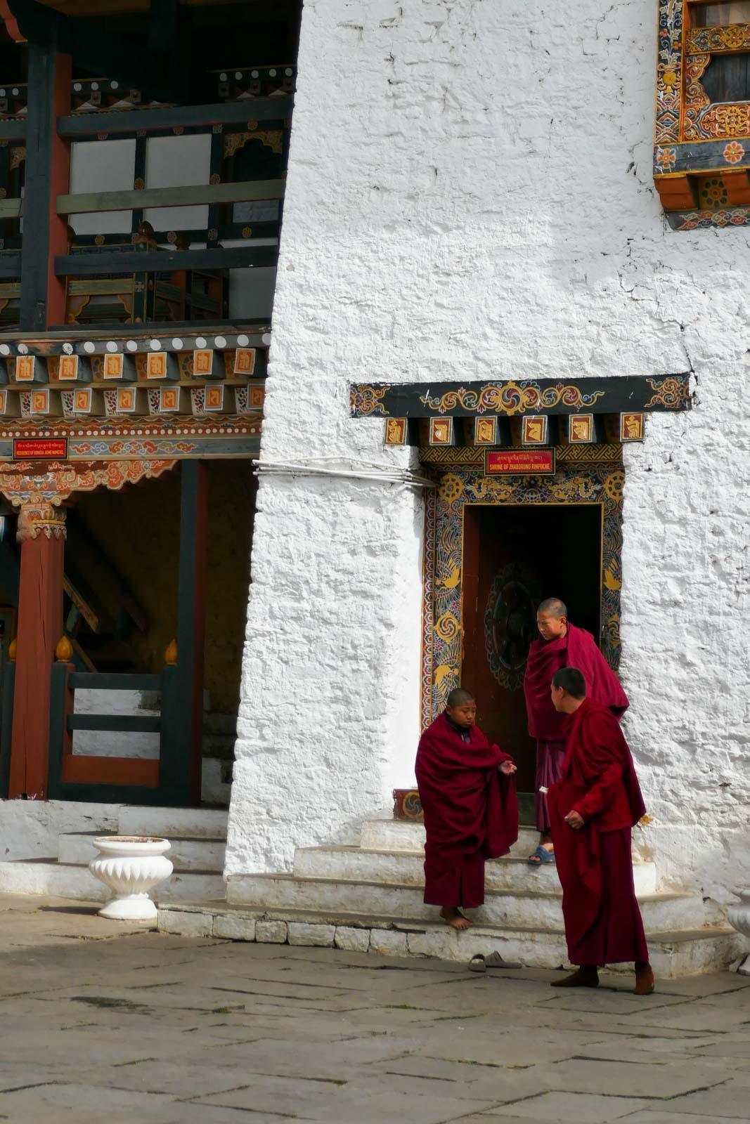 Voyage de luxe au Bhoutan, le temple de Dechen Phodrang