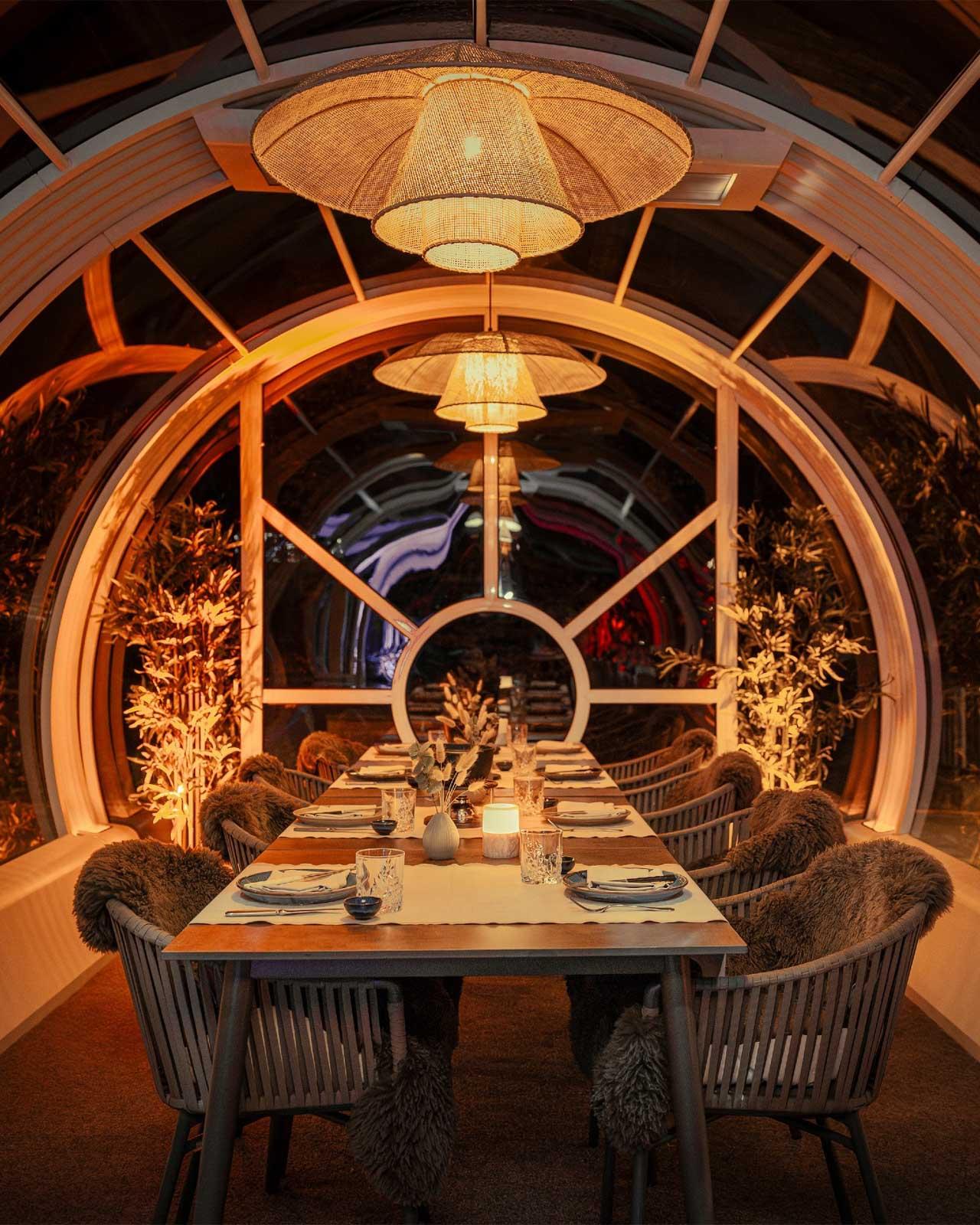 Restaurant du Bergwelt Grindelwald, hôtel de luxe en suisse