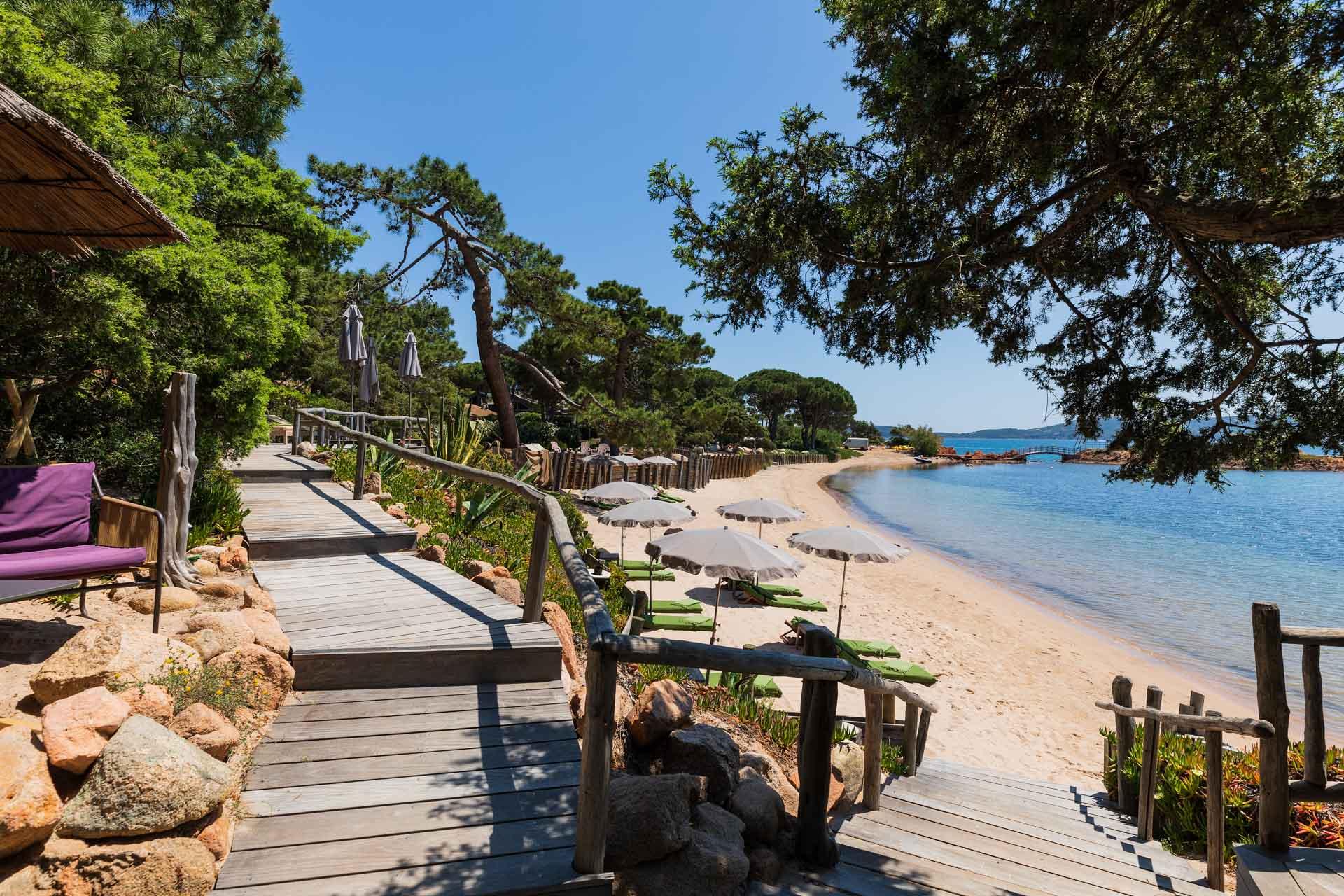 La plage de Cala Rossa © Camille Moirenc