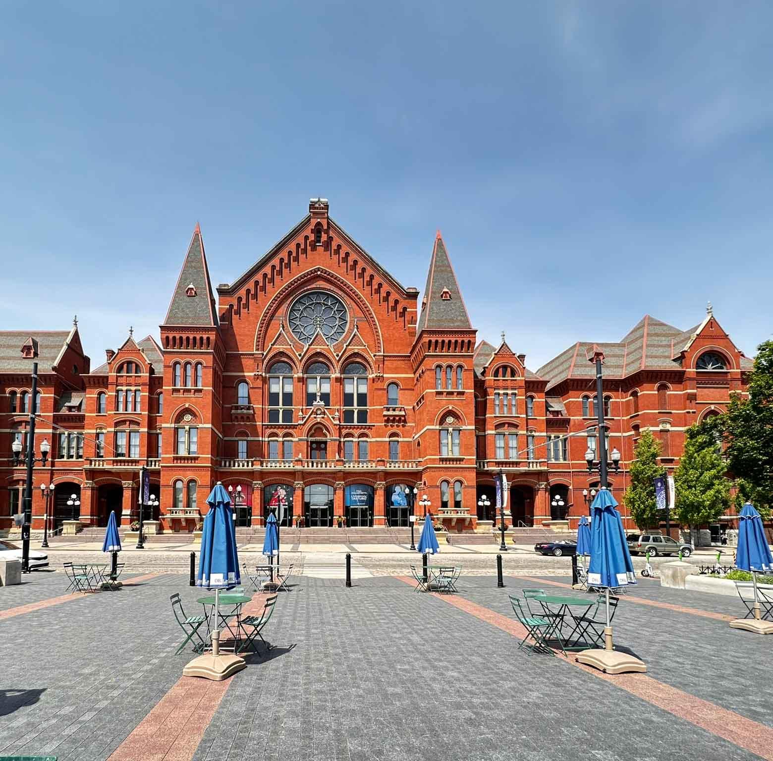 Cincinnati - Le Music Hall dans le Park Washington © Pascale Missoud