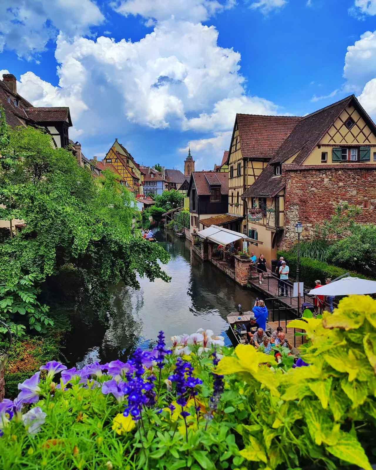 Colmar en barque