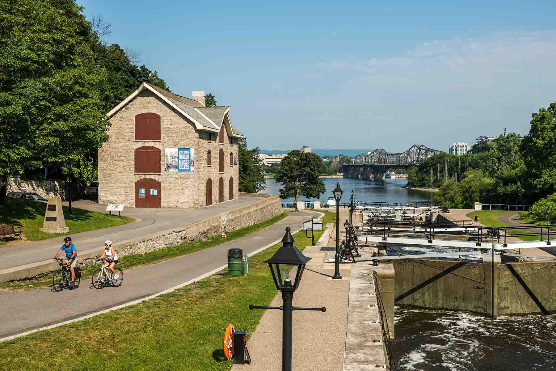 L’entrée du Canal Rideau © Ottawa Tourism