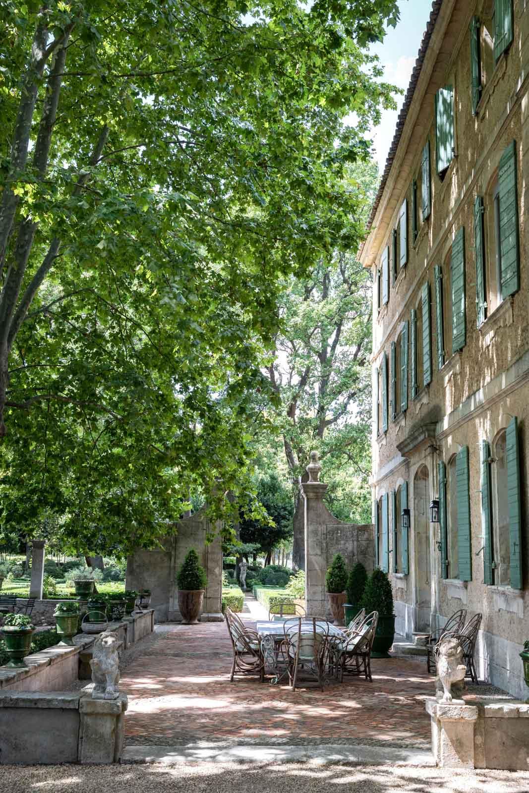 Le Domaine de Chalamon, bel hôtel des Alpilles © Yann Deret