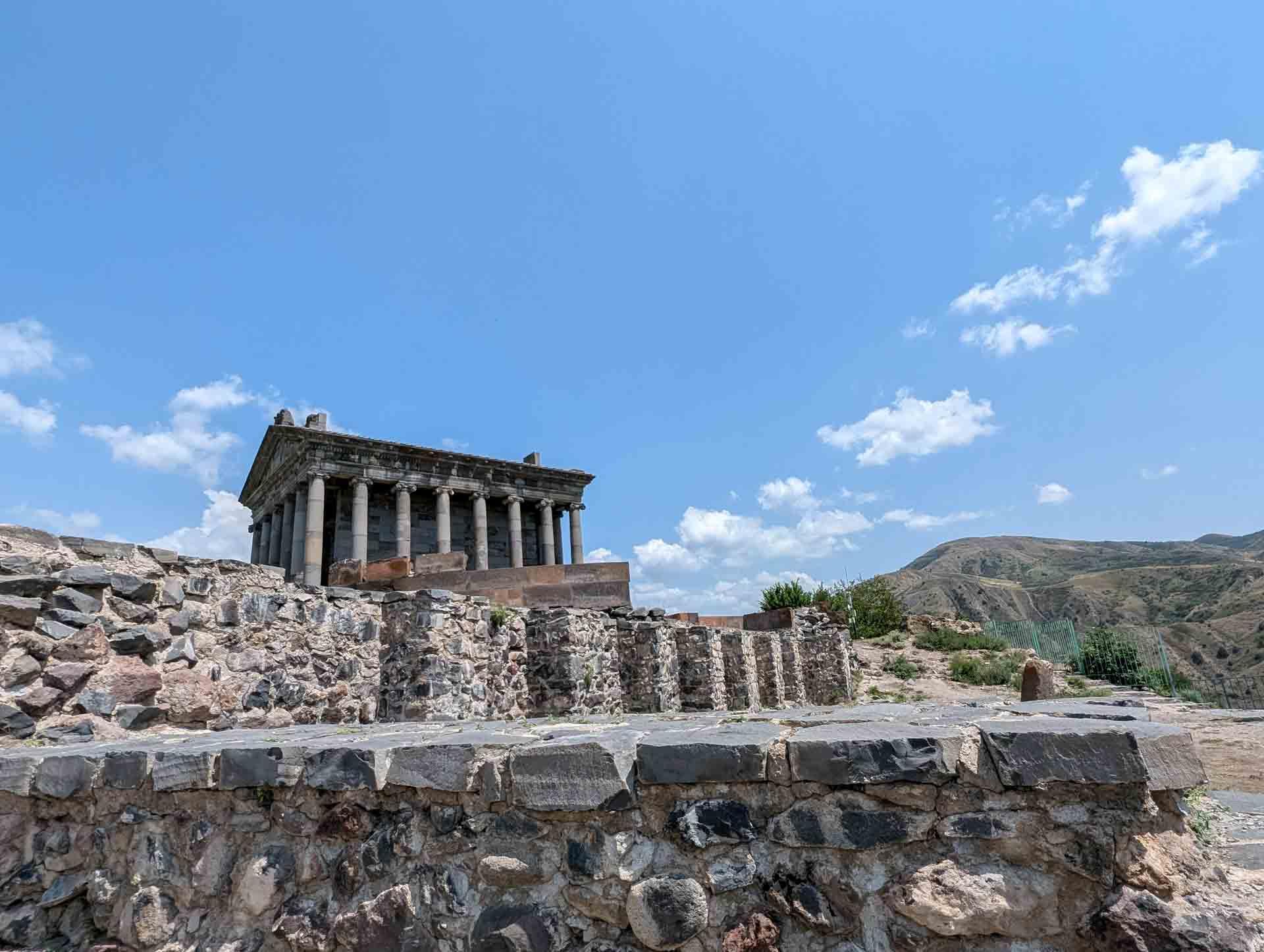 Le temple de Garni - © Nathalie Costa