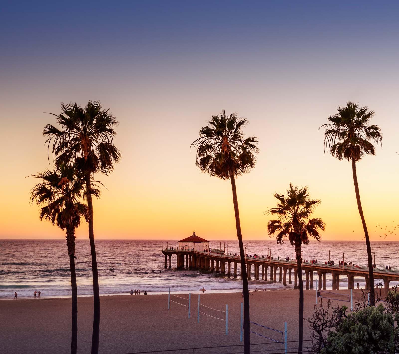 Manhattan Beach Pier à Los Angeles © AdobeStock