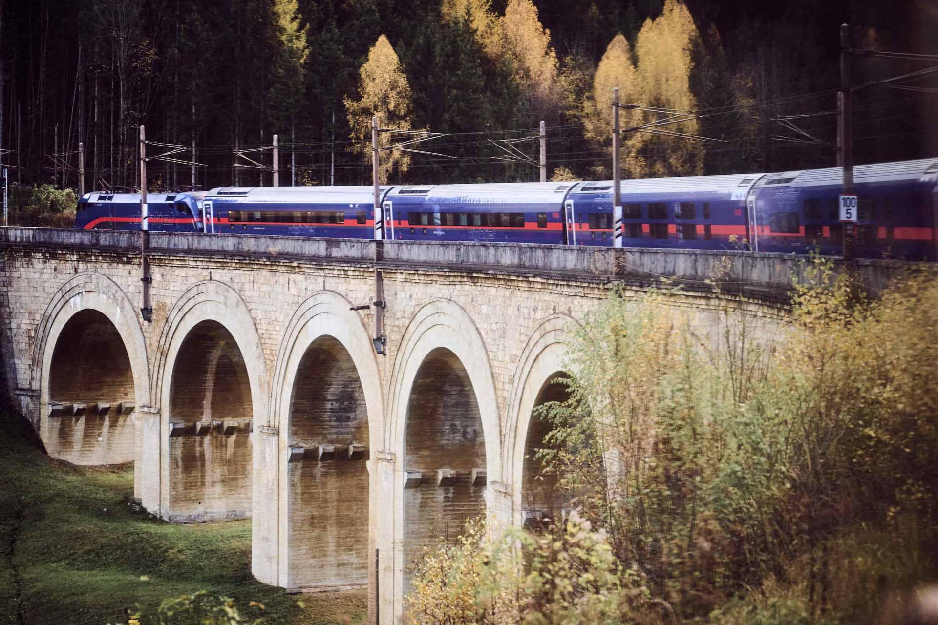Itinéraire en Autriche en train © ÖBB Personenverkehr AG, Marek Knopp