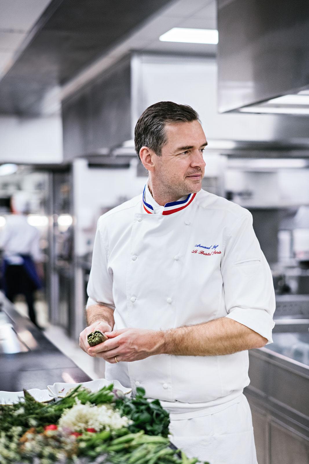 Le chef Arnaud Faye