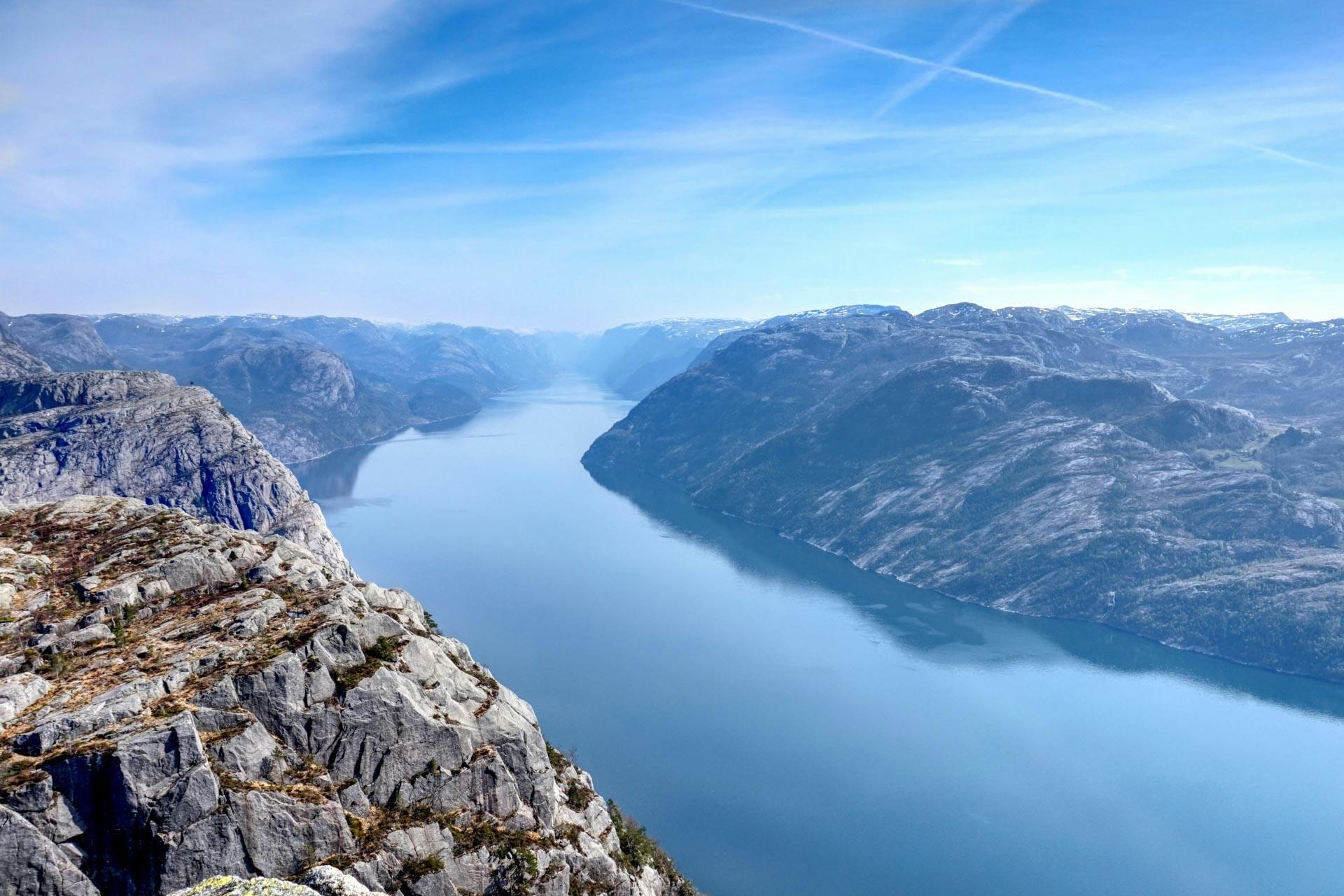 Preikestolen, randonnée lors d’un itinéraire de 7 jours en Norvège 