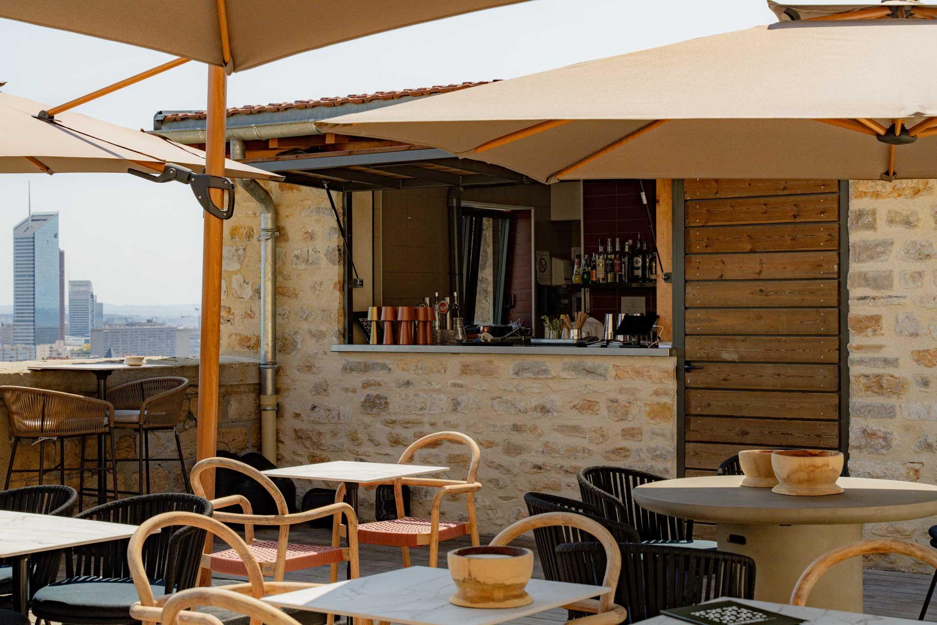 La Terrasse perchée du Fort St Laurent