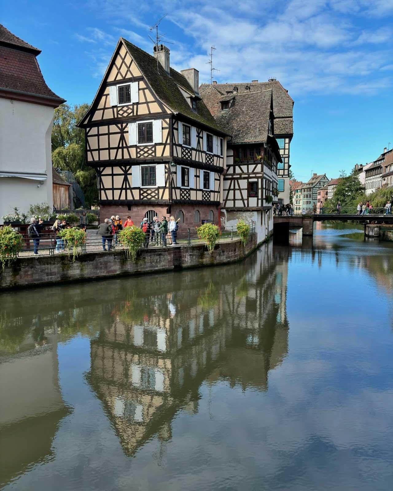 Strasbourg vue de l’eau 