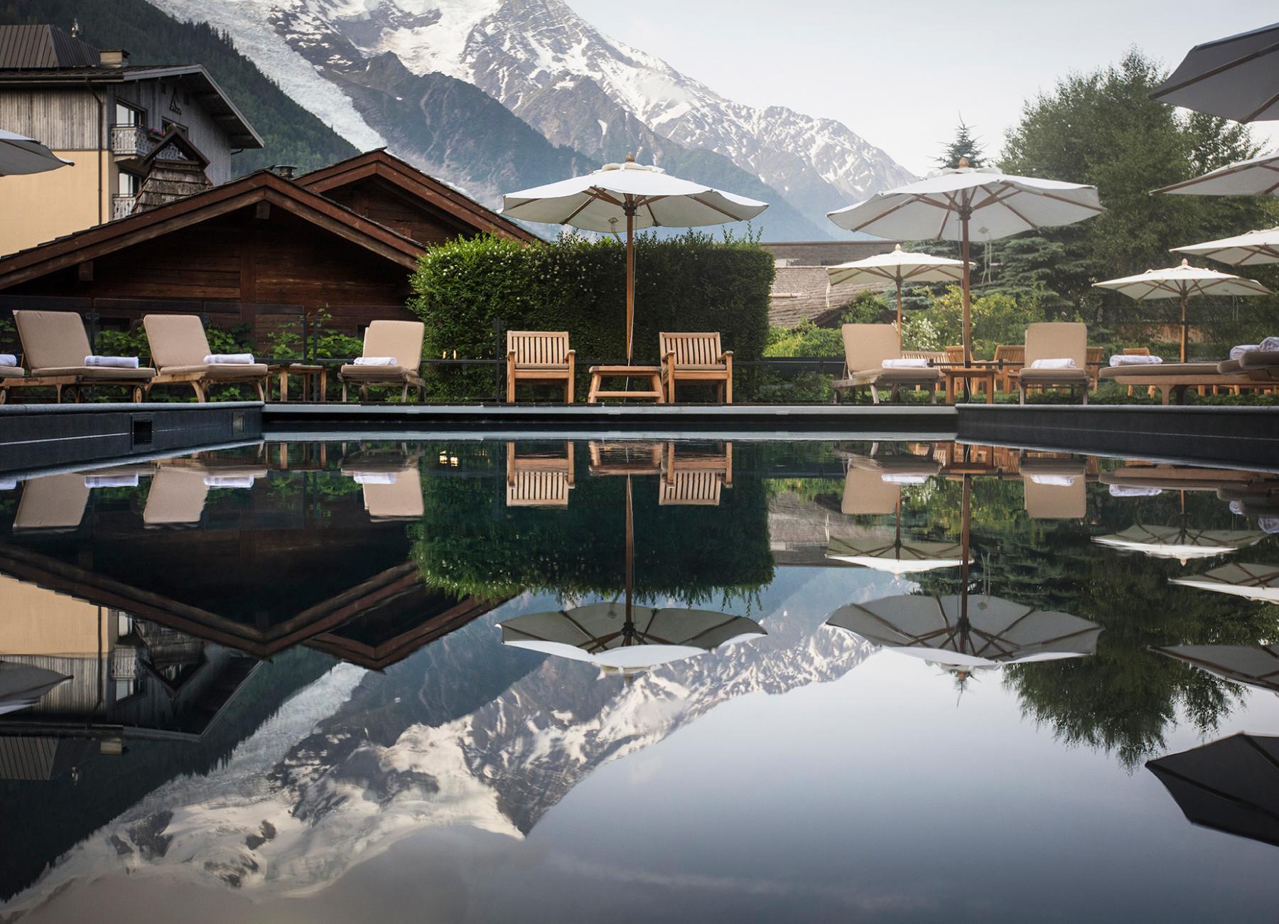 Le Hameau Albert 1er, un hôtel spa à Chamonix