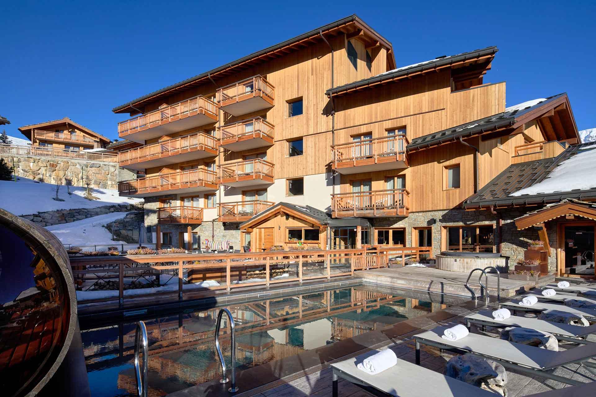 Les plus beaux hôtels de l’Alpe d’Huez © Les Grandes Rousses Hôtel & Spa