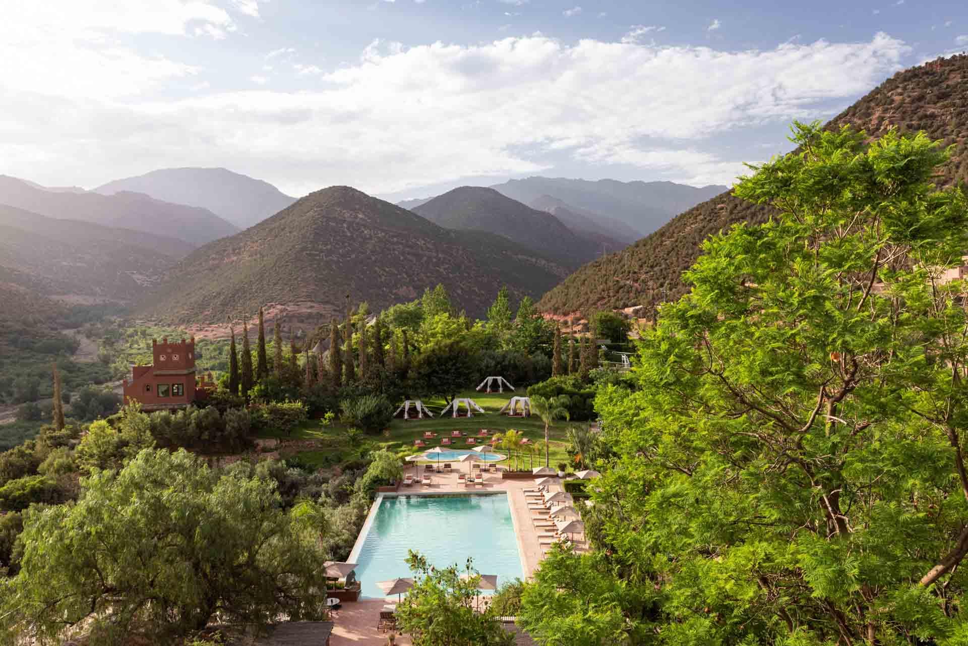  Kasbah Tamadot : la perle berbère des montagnes du Haut Atlas