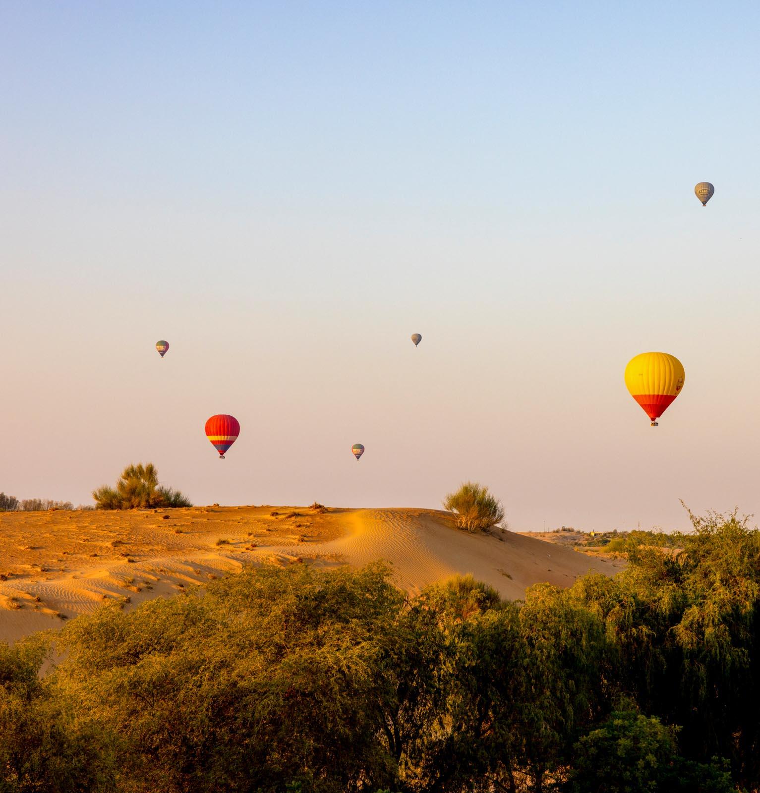 Montgolfiere Dubai © AdobeStock