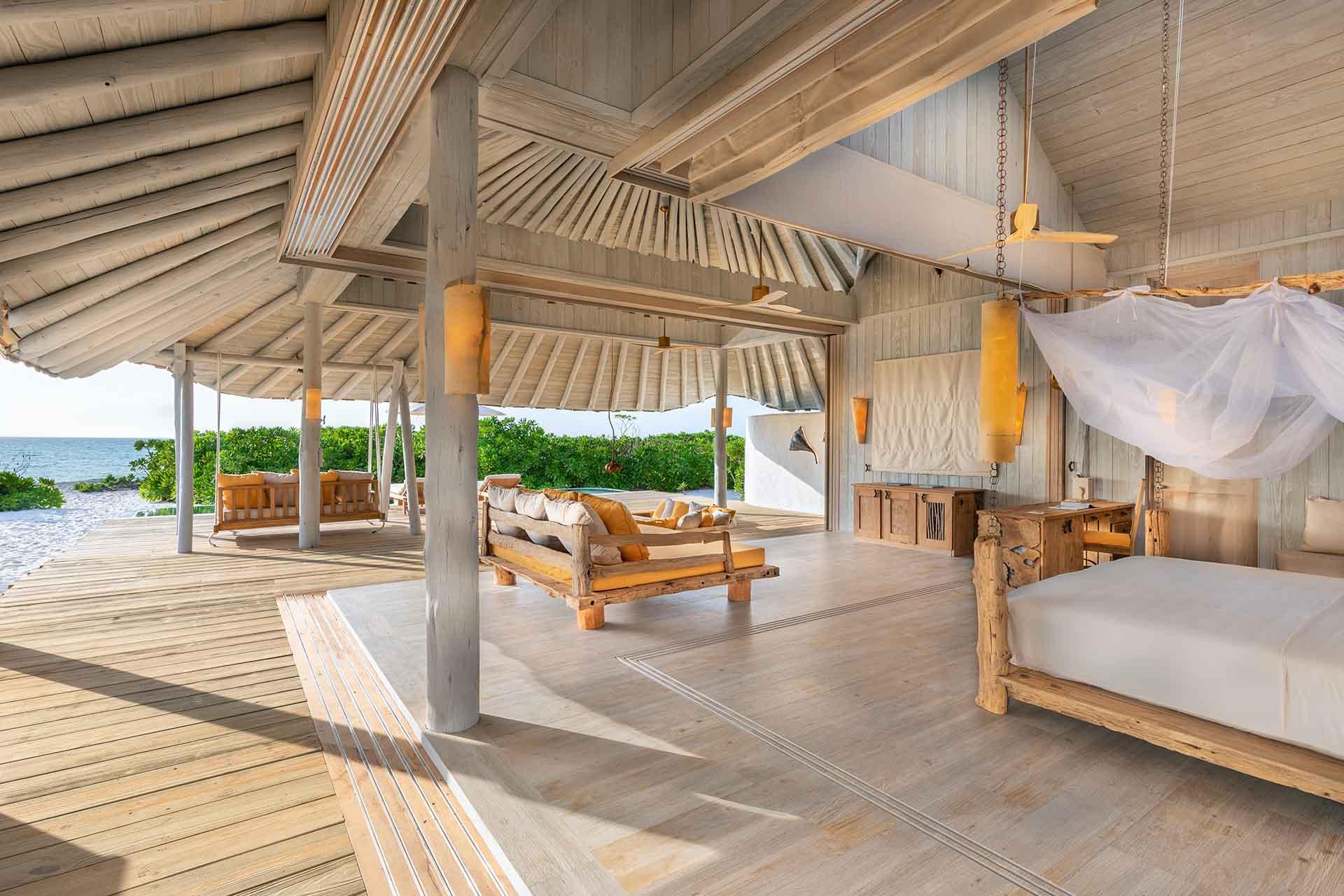 Les villas d’hôtels de luxe aux Maldives du Soneva Jani © Soneva