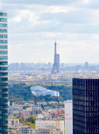 La City restaurant sur le toit de la Grande Arche de la D fense