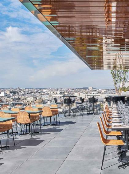 Créatures Restaurant on the Rooftop - Review of Galeries Lafayette