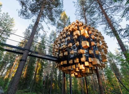 Tree Hotel, un hôtel en Suède qui donne des ailes 