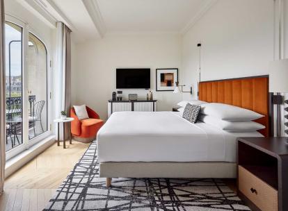 Au Paris Marriott Champs Elysées Hotel, les chambres se paient une nouvelle déco