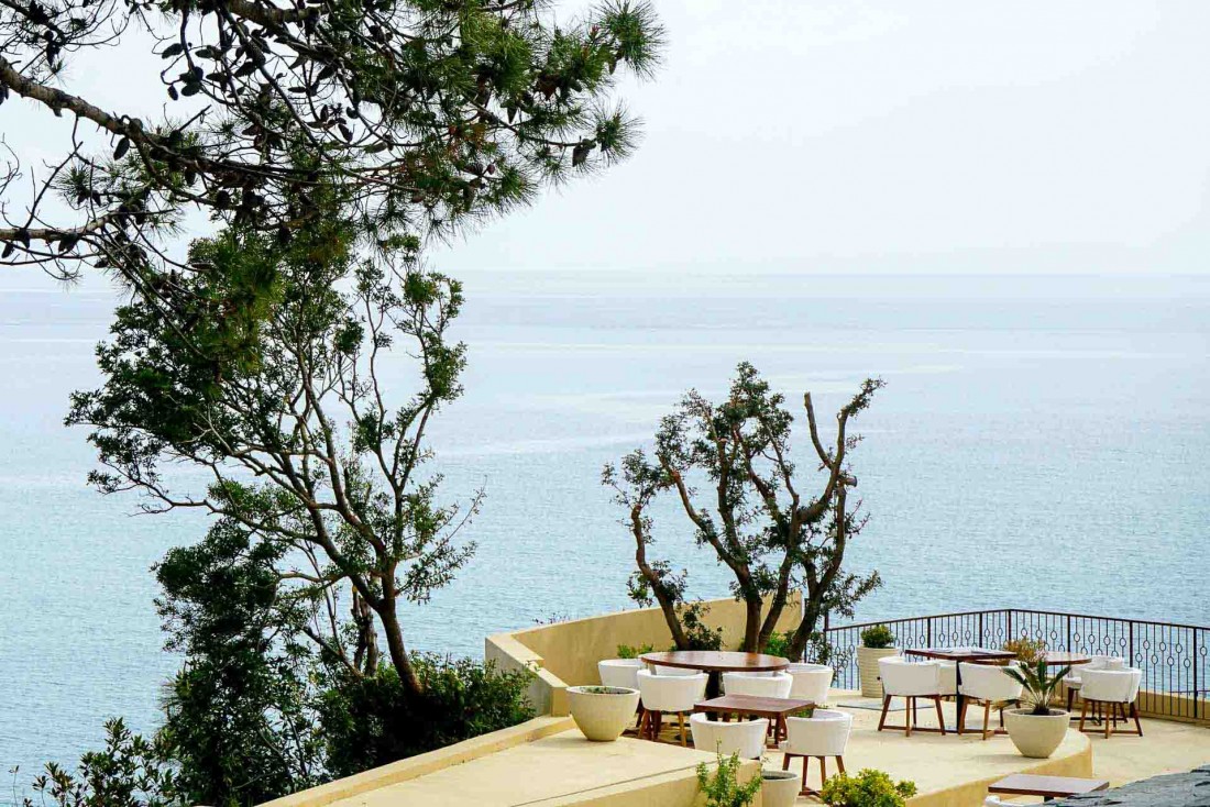 Vue depuis Misincu, hôtel perché sur le Cap Corse distingué de l’écolabel européen © YONDER.fr | MB