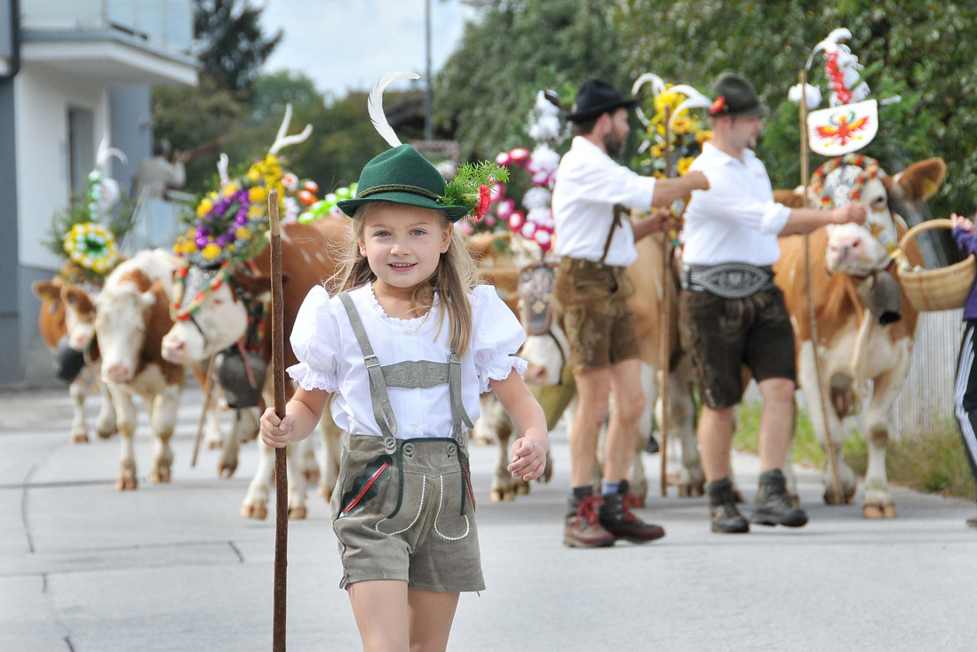 Fêtes de la transhumance à Reith © Alpbachtal Tourismus