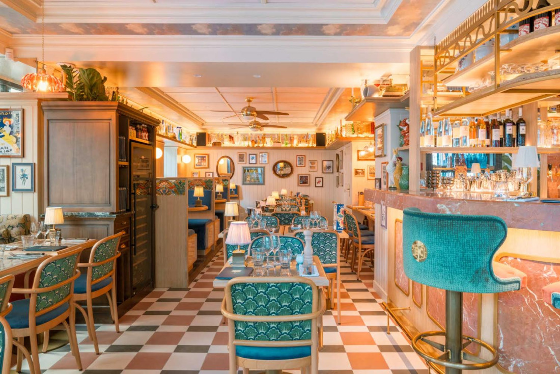 Brasserie Charlie, l'un des meilleurs restaurants de Neuilly © Joann Pai