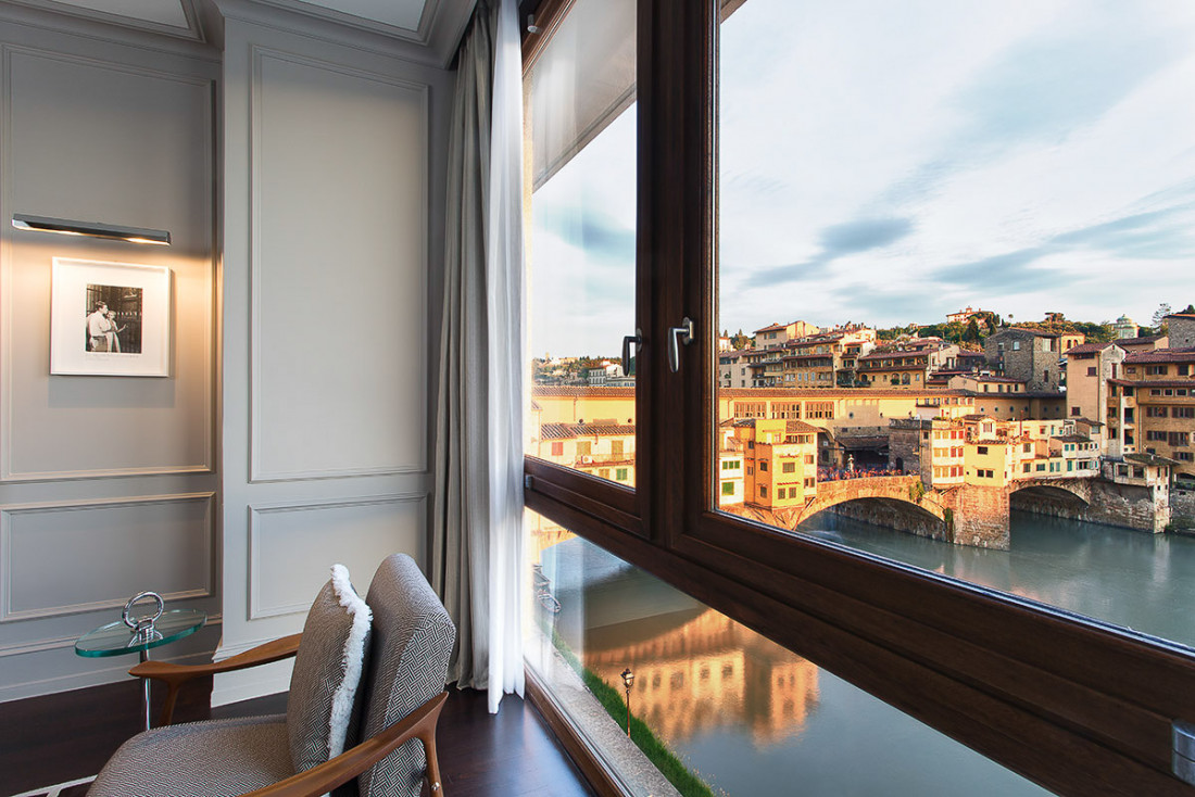 Chambre avec vue au Portrait Firenze © DR