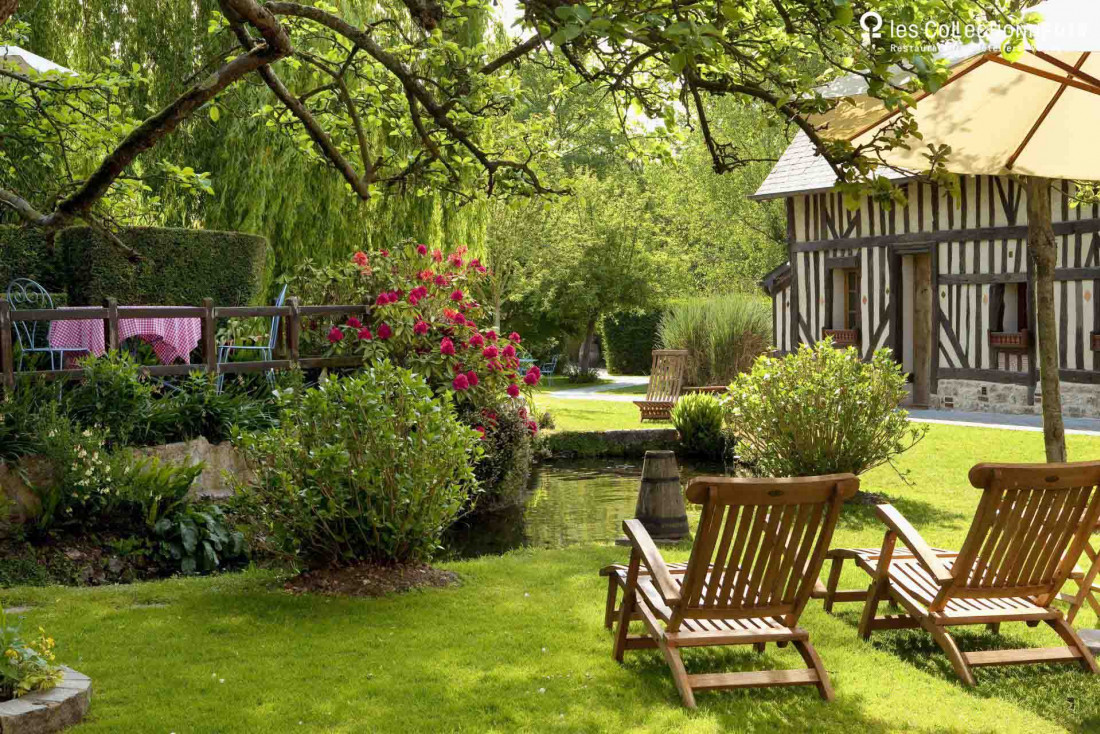 L’Auberge de la Source est une authentique demeure normande du XVIIIe à deux pas d'Honfleur © les Collectionneurs