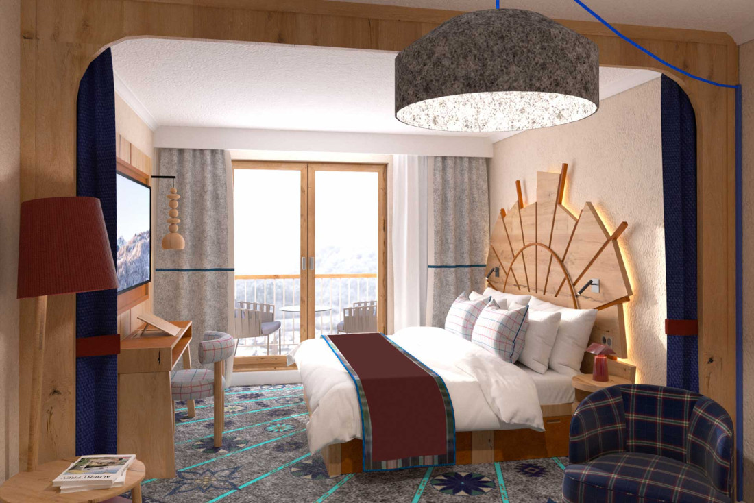 Le Club Med Serre Chevalier, entièrement rénové - Image 3D - illustration non contractuelle