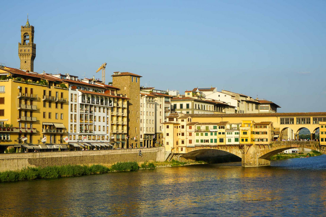 Le Portrait Firenze est situé sur les rives de l'Arno, à deux pas du célèbre Ponte Vecchio © MB|YONDER.fr