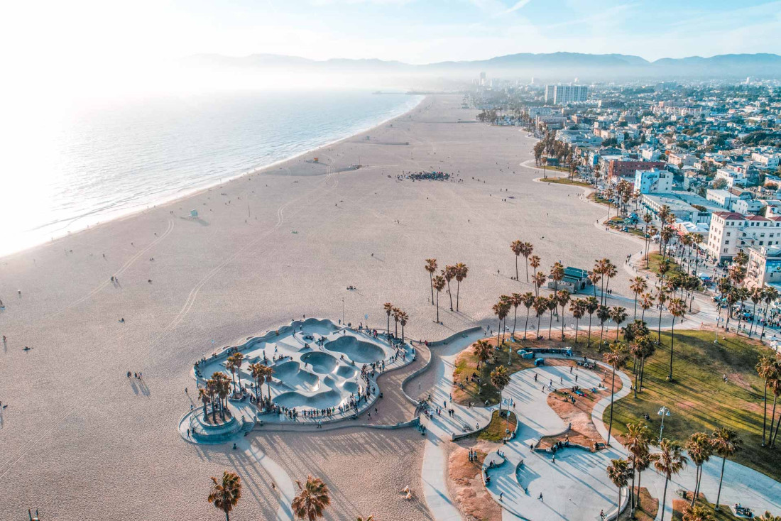 Les plages de Venice Beach à Los Angeles © AdobeStock