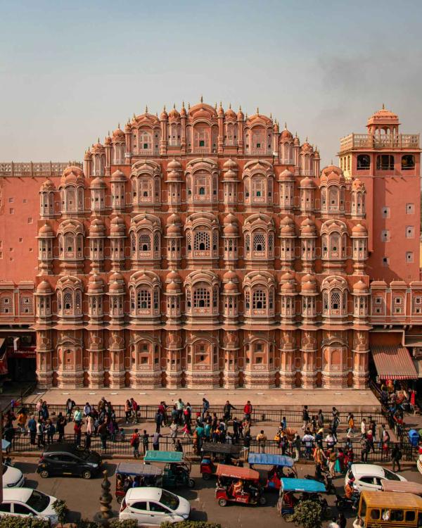 Le Palais des Vents, ou Hawa Mahal