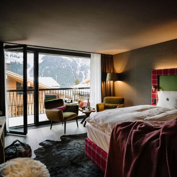 Chambre de l’hôtel Bergwelt Grindelwald 