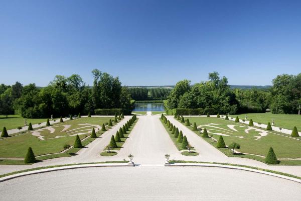 Le parc du Château de la Motte-Tilly © CDT Aube