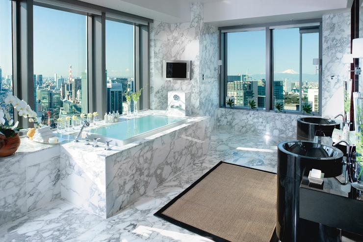 Mandarin Oriental Tokyo - Suite présidentielle - Salle de bain