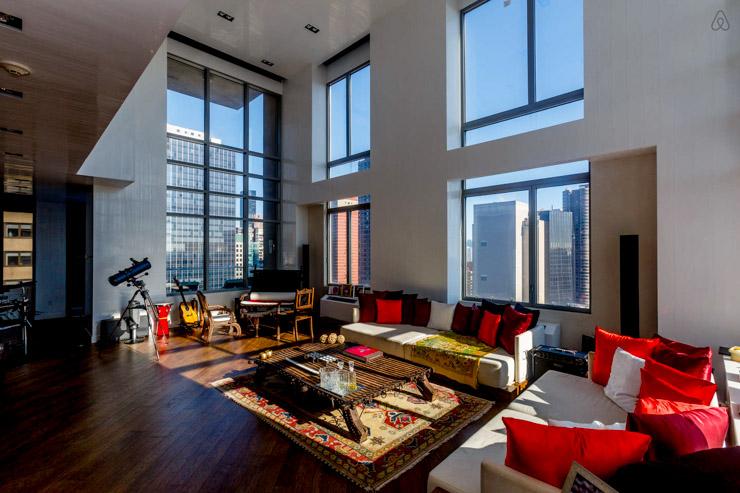 les 18 plus belles maisons airbnb- penthouse à New-York