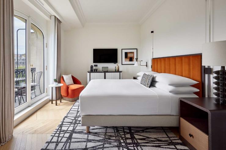 Au Paris Marriott Champs Elysées Hotel, les chambres se paient une nouvelle déco